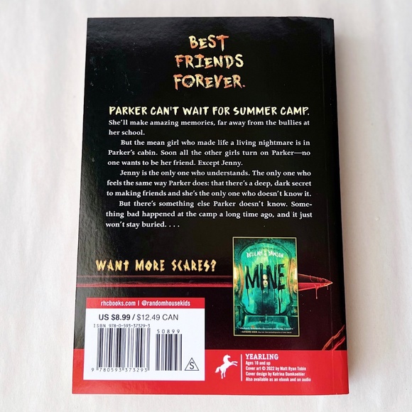 Camp Scare by Delilah S. Dawson Paperback Horror - Picture 2 of 4